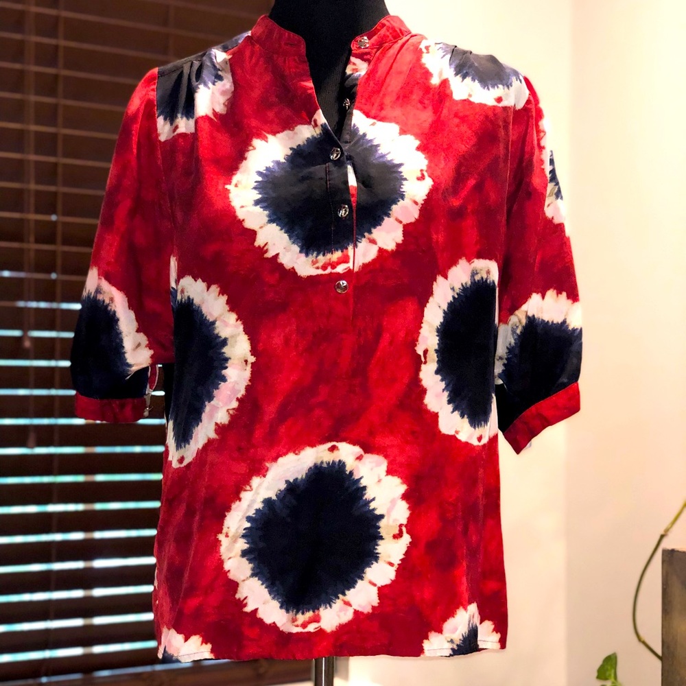 Michael Kors 100%silk top